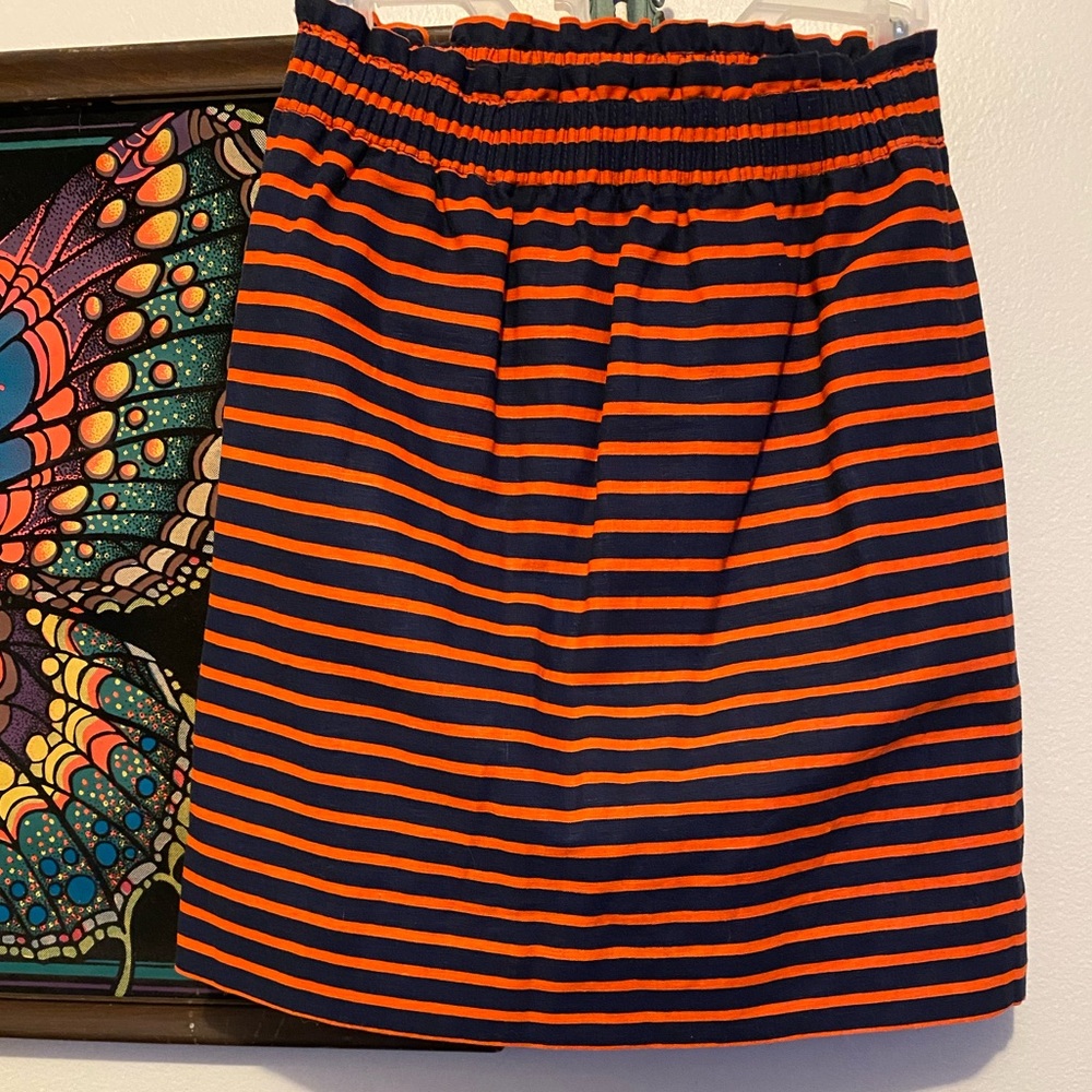 J.Crew striped skirt
